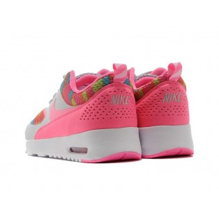 Nike Air Max Thea Print GS Chaussures Pour Femme/Fille Rose 599408-006