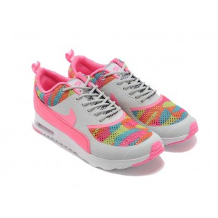 Nike Air Max Thea Print GS Chaussures Pour Femme/Fille Rose 599408-006