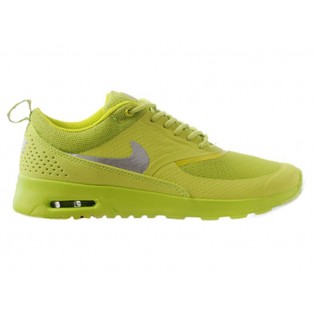Nike Air Max Thea Print GS Chaussures Pour Femme Jaune 616723-ID3