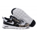 Nike Air Max Thea Print GS Chaussures Pour Femme Noir/Blanc 599409-011