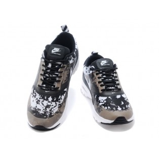Nike Air Max Thea Print GS Chaussures Pour Femme Noir/Blanc 599409-011