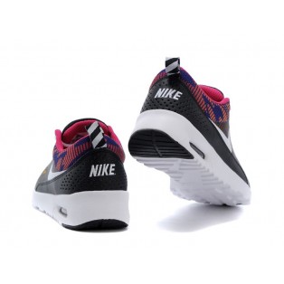 Nike Air Max Thea Print GS Chaussures Pour Femme Noir/Blanc/Rose 599409-ID8