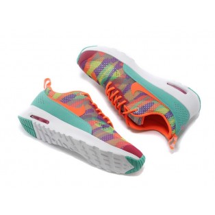 Nike Air Max Thea Print GS Chaussures Pour Femmes/Fille Orange 599408-004