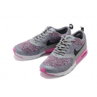 Nike Air Max Thea Print GS Chaussures Pour Femmes/Fille Pourpre 599408-005