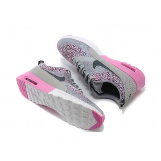 Nike Air Max Thea Print GS Chaussures Pour Femmes/Fille Pourpre 599408-005
