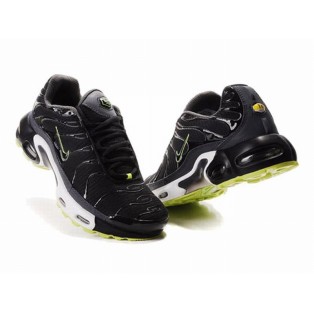 Nike Air Max Tn Plus/Tuned 1(mesh) Chaussures Pour Homme Noir/Vert Noir/Vert 604133-870A
