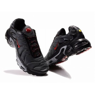 Nike Air Max Tn Plus/Tuned 1 (mesh) Chaussures Pour Homme Gris/Rouge 604133-230A