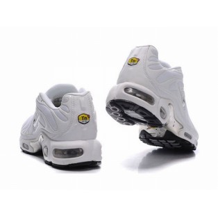 Nike Air Max Tn Plus/Tuned 1 Chaussures Pour Homme Blanc/Or 604133-130A