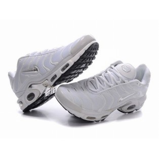 Nike Air Max Tn Plus/Tuned 1 Chaussures Pour Homme Blanc/Or 604133-130A