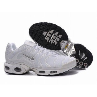 Nike Air Max Tn Plus/Tuned 1 Chaussures Pour Homme Blanc/Or 604133-130A