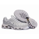 Nike Air Max Tn Plus/Tuned 1 Gs Chaussures Pour Femme Blanc/Argent