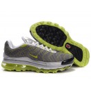 Nike Air Max Tn Requin Tuned +2009 - Chaussures Nike Tn pour Homme Gris/Vert 378037-ID6