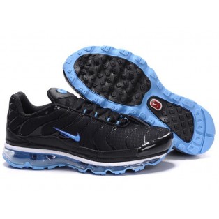 Nike Air Max Tn Requin Tuned +2009 - Chaussures Officiel Nike Tn pour Homme Noir/Bleu 378037-ID6