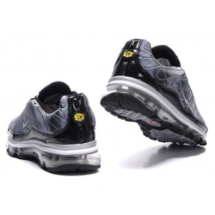 Nike Air Max Tn Requin Tuned +2009 - Chaussures Officiel TN pour Homme Argent/Nio