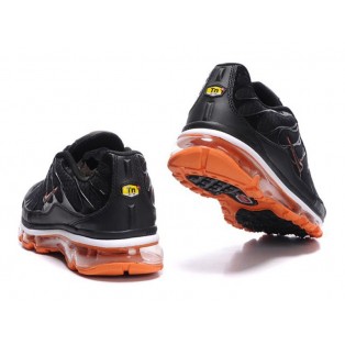 Nike Air Max Tn Requin Tuned +2009 - Chaussures Officiel Tn pour Homme Noir/Orange 373437-ID6