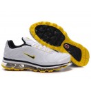 Nike Air Max Tn Requin Tuned +2009 - Chaussures Tn 2013 pour Homme Blanc/Jaune 378037-ID3