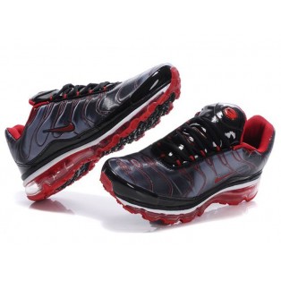 Nike Air Max Tn Requin Tuned +2009 - Chaussures Tn Nouvelle pour Homme Noir/Rouge
