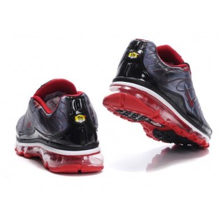 Nike Air Max Tn Requin Tuned +2009 - Chaussures Tn Nouvelle pour Homme Noir/Rouge