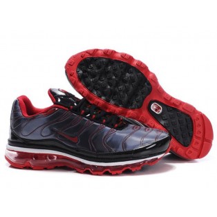 Nike Air Max Tn Requin Tuned +2009 - Chaussures Tn Nouvelle pour Homme Noir/Rouge