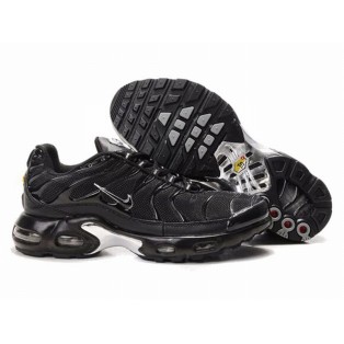 Nike Air Max Tn Requin/Tuned 1 (Mesh) Chaussures Tn Pour Homme Noir