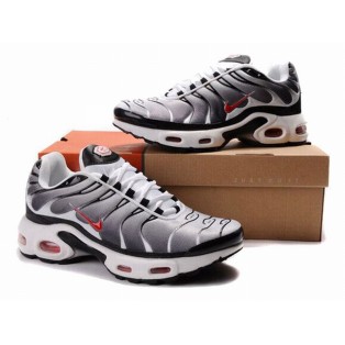 Nike Air Max Tn Requin/Tuned 1 2012 Chaussues Nike Tn 2013 Pour Homme Gris/Noir