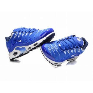 Nike Air Max Tn Requin/Tuned 1 2014 Chaussures Pour Homme Bleu/Blanc