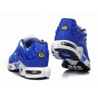 Nike Air Max Tn Requin/Tuned 1 2014 Chaussures Pour Homme Bleu/Blanc