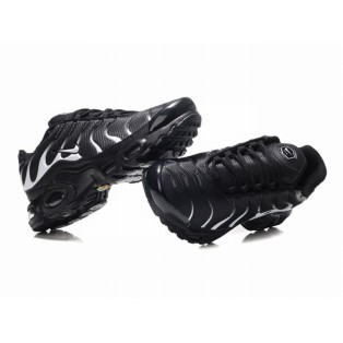 Nike Air Max Tn Requin/Tuned 1 2014 Chaussures Pour Homme Noir/Blanc