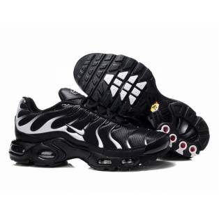 Nike Air Max Tn Requin/Tuned 1 2014 Chaussures Pour Homme Noir/Blanc