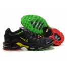 Nike Air Max Tn Requin/Tuned 1 CHaussures Nike TN 2013 Pour Homme NOir/Vert 604133-140A