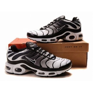 Nike Air Max Tn Requin/Tuned 1 Chaussures Nike tn Nouvelle Pour Gris/Blanc 604133-130A