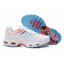 Nike Air Max Tn Requin/Tuned 1 chaussures pour homme Blanc/Blue/Orange 604133-130A