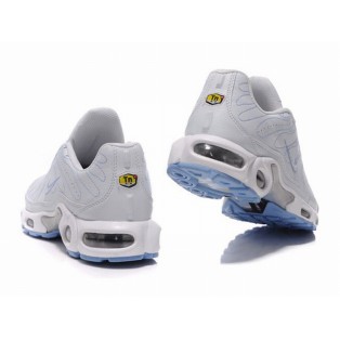 Nike Air Max Tn Requin/Tuned 1 Fluorescente Chaussures Pour Homme Blanc/Bleu 604133-450A