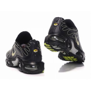 Nike Air Max Tn Requin/Tuned 1 Fluorescente Chaussures Pour Homme Noir/Vert 604133-550A