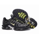 Nike Air Max Tn Requin/Tuned 1 Fluorescente Chaussures Pour Homme Noir/Vert 604133-550A