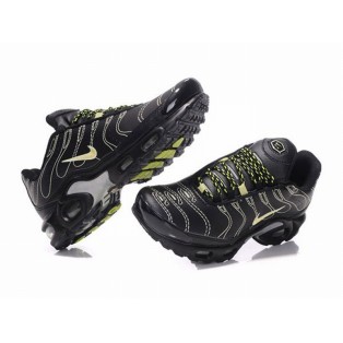 Nike Air Max Tn Requin/Tuned 1 Fluorescente Chaussures Pour Homme Noir/Vert 604133-550A