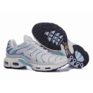 Nike Air Max Tn Requin/Tuned 1 GS Chaussures Pour Femme Blanc/Bleu