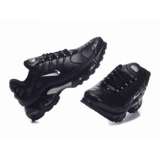 Nike Air Max Tn Requin/Tuned 1 Gs Chaussures Pour Femme Noir/Argent