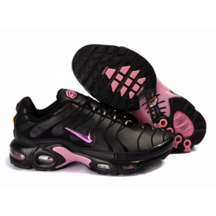 Nike Air Max Tn Requin/Tuned 1 GS Chaussures Pour Femme Noir/Rose/Pourpre