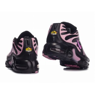 Nike Air Max Tn Requin/Tuned 1 GS Chaussures Pour Femme Noir/Rose/Pourpre