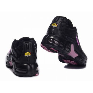Nike Air Max Tn Requin/Tuned 1 GS Chaussures Pour Femme Noir/Rose/Pourpre