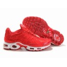 Nike Air Max Tn Requin/Tuned 1 GS Chaussures Pour Femme Rouge 604133-ID10