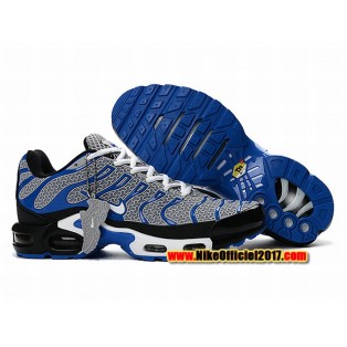 Nike Air Max Tn Requin/Tuned 2017 Chaussures de Baskets Pas Cher Pour Homme Gris/Bleu