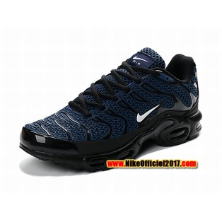 Nike Air Max Tn Requin/Tuned 2017 Chaussures de Baskets Pas Cher Pour Homme Noir/Bleu