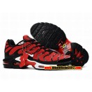 Nike Air Max Tn Requin/Tuned 2017 Chaussures de Baskets Pas Cher Pour Homme Rouge/Noir