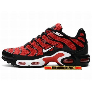 Nike Air Max Tn Requin/Tuned 2017 Chaussures de Baskets Pas Cher Pour Homme Rouge/Noir