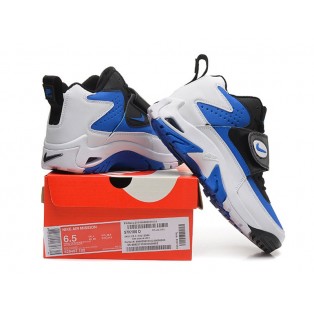 Nike Air Mission GS Chaussure de Basket-ball Nouvelle pour Femme Bleu Noir Blanc 630911-102