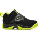 Nike Air Mission GS Chaussure de Basket-ball Nouvelle pour Femme Noir/Jaune