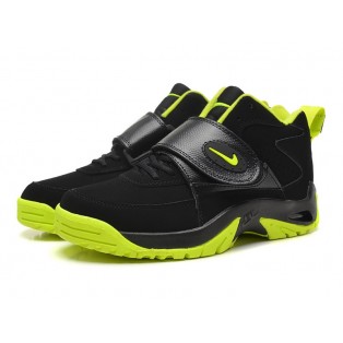 Nike Air Mission GS Chaussure de Basket-ball Nouvelle pour Femme Noir/Jaune
