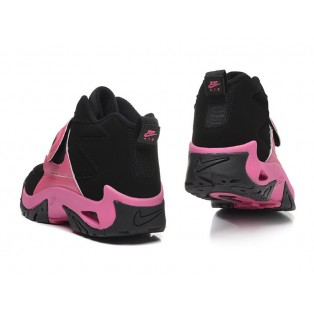 Nike Air Mission GS Chaussure de Basket-ball Nouvelle pour Femme Noir/Pink